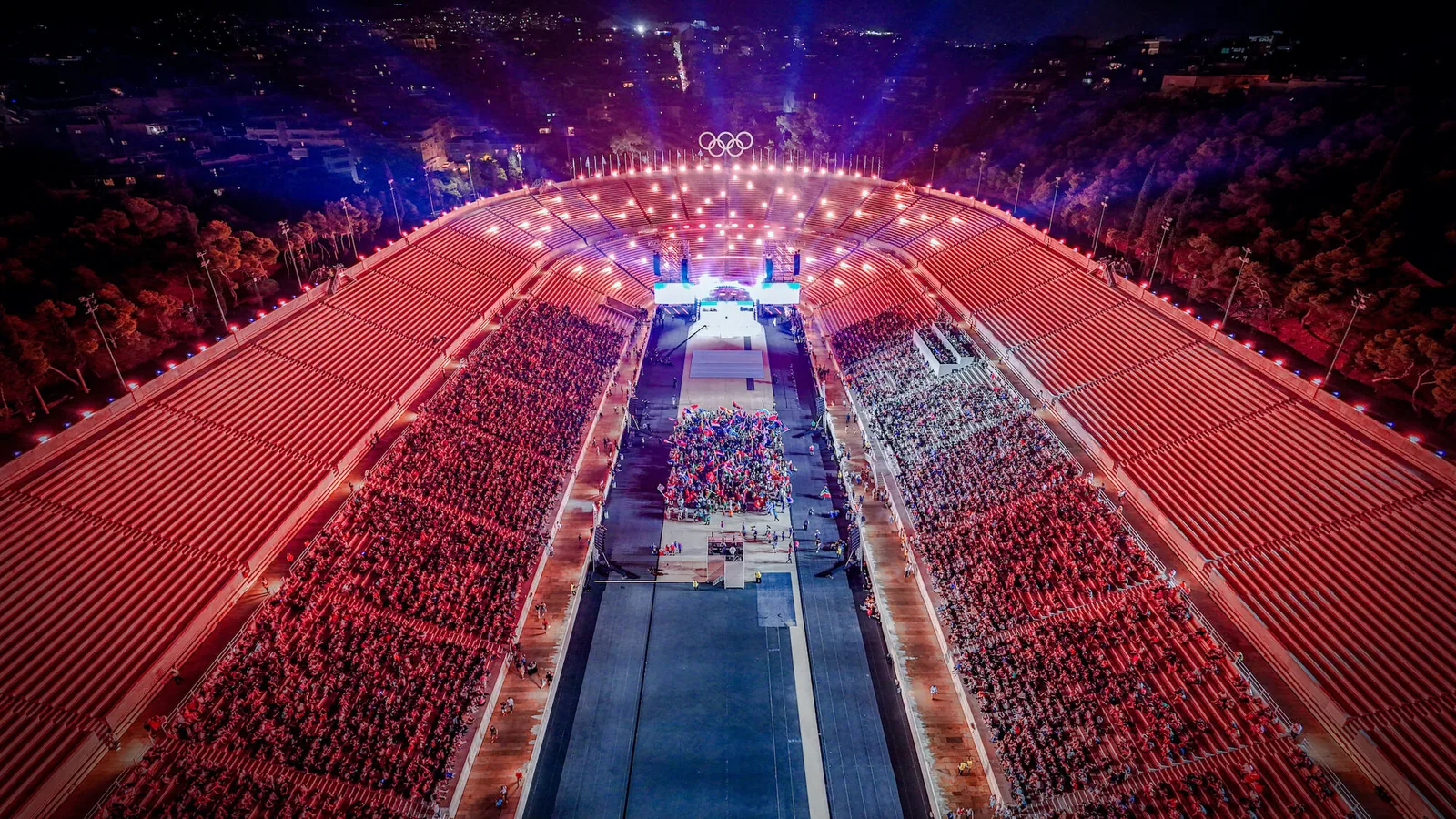 The FIRST Global Challenge arena in Athens
