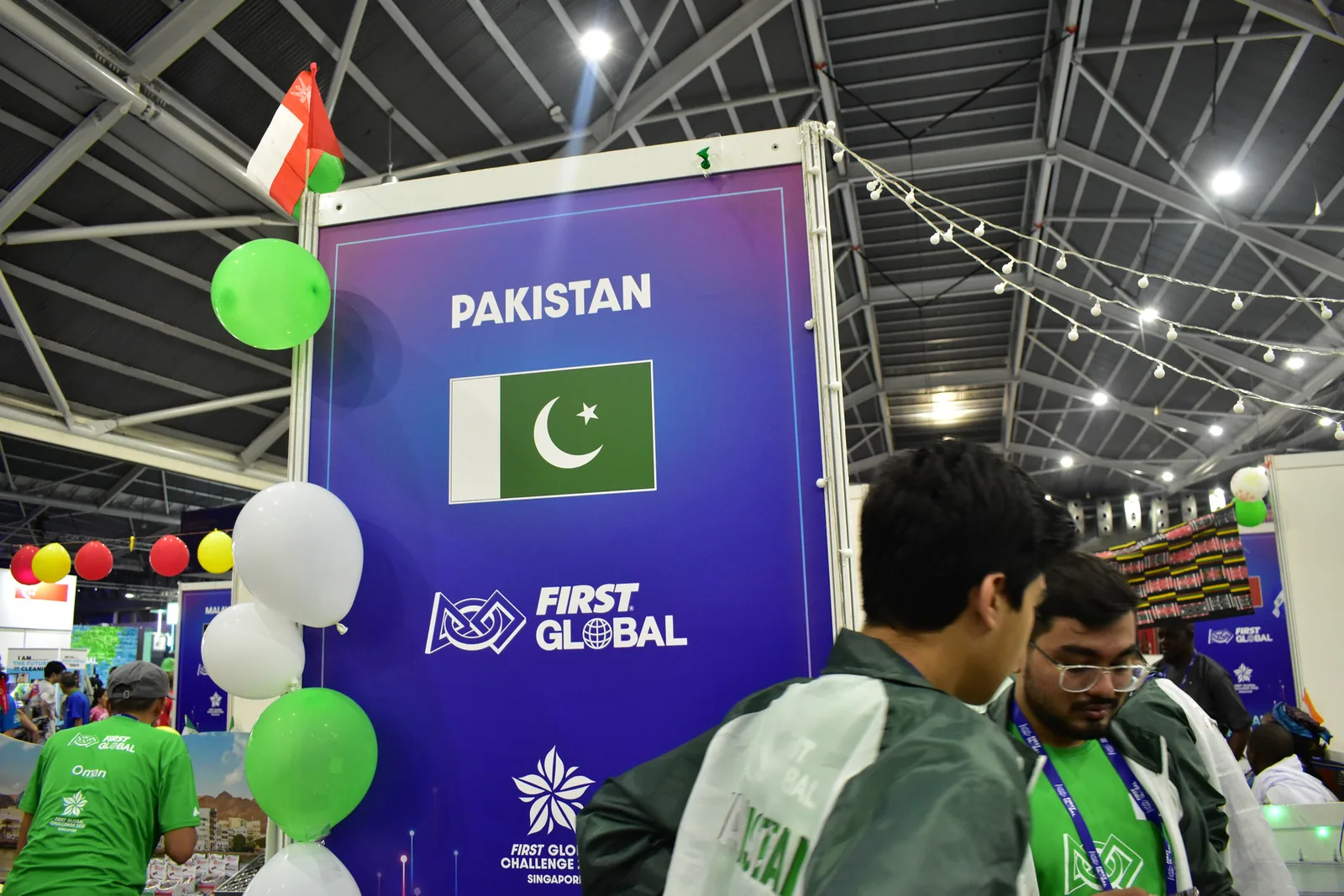 Team Pakistan at the FIRST Global Challenge