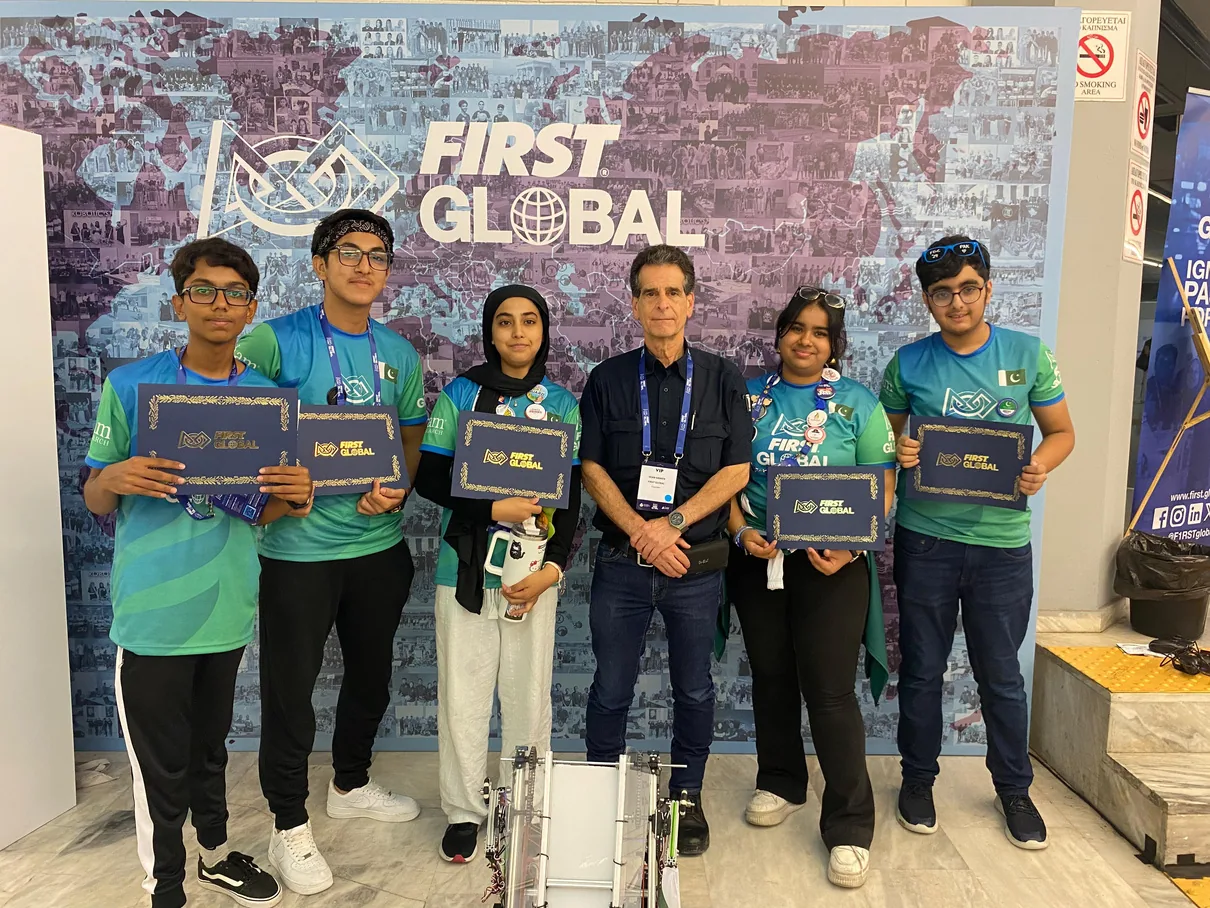 Team Pakistan at the FIRST Global Challenge